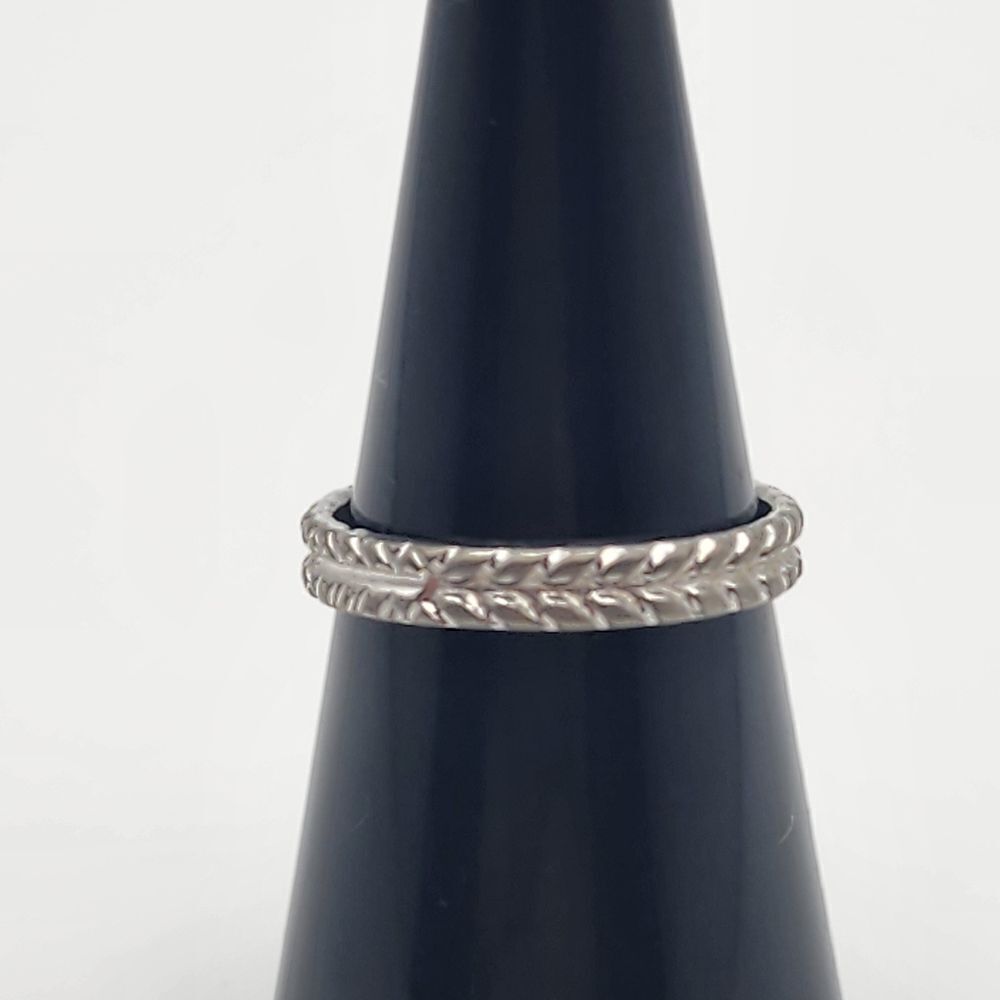 Vintage Uncas Silver Tone Ring (7)
